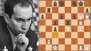 🏆 Mikhail Tal se hace CAMPEÓN de la URSS por esta LOCA partida de Ajedrez vs Tolush [upl. by Venator]