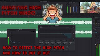 DaVinci Resolve Remove High Pitch Noise Quick Way  Explanations 4K [upl. by Aley]