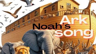 Noahquots Ark Song quotTwo by Two Noahs Ark ExpeditionquotBible Song For Kids [upl. by Eyot]