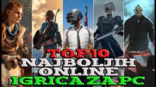 TOP 10 Najbolje Online Igrice za PC [upl. by Enidanreb101]