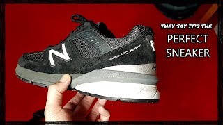 New Balance 990 v5 unboxing and review [upl. by Bayly]