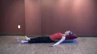 Restorative Yoga with a Bolster [upl. by Allicserp]