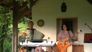 Duo Pfeffer amp Salz  Beim Proben einer Polka von Beni Ostler [upl. by Esinej]