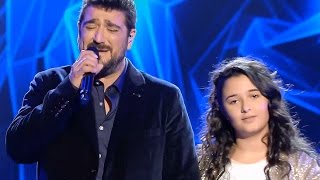 Antonio Orozco ft Rocío quotMi Héroequot – Final  La Voz Kids 2017 [upl. by Hgielram160]