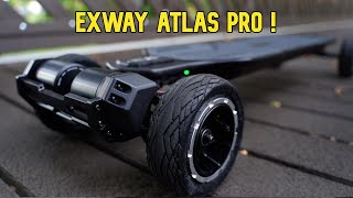 Exway Atlas Pro Detailed Unboxing amp First Ride Impressions Best Electric Skateboard 2023 [upl. by Solrac]