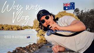 WOY WOY Coastal area walking vlog II Dipson vlogs in Australia [upl. by Caresa]