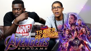 Avengers Endgame Trailer 2 Reaction [upl. by Einapets]