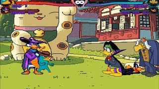 Mugen  Agent P amp Darkwing Duck Vs Count Duckula amp Daffy Duck Request [upl. by Enylecoj]