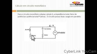 A113 CIRCUITOS ELÃ‰TRICOS AULA 02 CIRCUITOS MONOFÃSICOS EM CORRENTE ALTERNADA [upl. by Lonne]