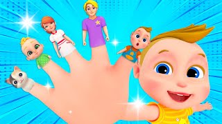 Finger Family Compilation  Kids Songs and Nursery Rhymes  Baby SumoCoco [upl. by Hsirrehc]