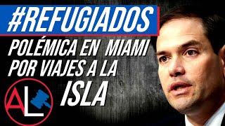 Polémica en Miami por viajes de refugiados cubanos a la Isla inmigración angelleal abogado cuba [upl. by Anev301]