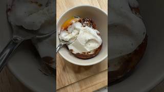 Make cinnamon baked peaches with me recipe cooking dessert peach [upl. by Kasper]