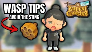 Avoid the Sting and Catch Wasps in Animal Crossing New Horizons [upl. by Henderson]