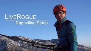 Rappelling Basics  Setup with Backup [upl. by Adolpho]