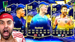 TOTY 97 MBAPPE VE 97 HAALAND ÇIKTI 😱 PAKET AÇILIMI EAFC 24 [upl. by Celestia]