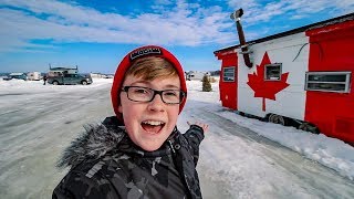 Out On The Ottawa River And Its Ice Fishing Season [upl. by Shayna]