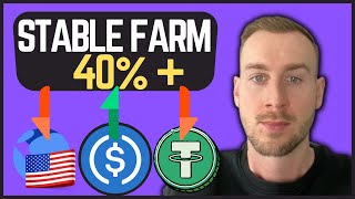 BEST STABLECOIN YIELD FARMING FOR MAX RETURNS 40 [upl. by Nerag]