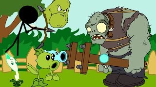 Plantas vs zombis Vegezombis animado 2 Cartoon [upl. by Aicinoid]