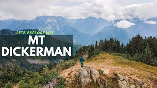 Summiting Mt Dickerman Cascades [upl. by Ecirp775]