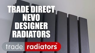 Trade Direct Nevo Designer Radiators  TradeRadiatorscom [upl. by Goar]