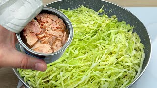 Hast du Kohl und Thunfischkonserven zu Hause 😋 2 Schnell einfach und sehr lecker Rezepte  159 [upl. by Novyar277]