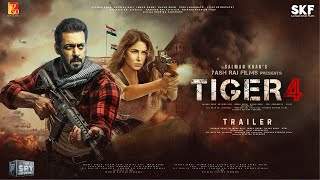 Salman Khans TIGER 4  Trailer  Salman Khan  Katrina Kaif Shah Rukh khan Kabir YRF Spy Universe [upl. by Tsirc]