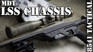 MDT LSS Chassis installation on Remington 700 Short Action 308 [upl. by Paterson611]