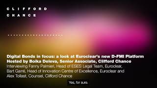 Fintech BiteSize A look at Euroclears new DFMI Platform for digital bonds [upl. by Eirak]