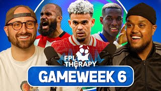 FPL GAMEWEEK 6 WITH Chunkz  WILDCARD SPECIAL  Fantasy Premier League  GW6 FPL Therapy S1 E6 [upl. by Hoang]