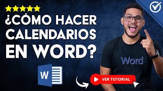 Cómo Hacer CALENDARIOS BONITOS en Word  Insertar Calendarios en Word 🗓️ Personalizar Calendario 🗓️ [upl. by Aioj]