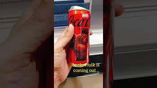 Never put tins in defridge🥤cocacola drink refrigerator marvel crystals safety glass shorts [upl. by Eddina400]