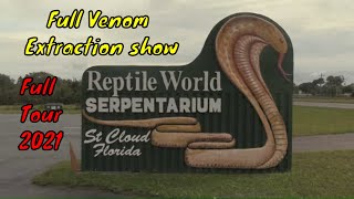 Reptile World Serpentarium Full Tour  St Cloud Florida [upl. by Neeneg]