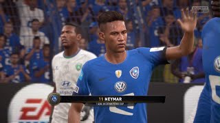 FIFA 17 PS5O penalti indefensável do Neymar pelo Al Hilal [upl. by Sacttler]