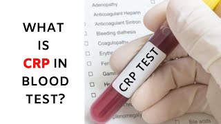 WHAT IS CRP IN BLOOD TEST  CRP NORMAL RANGE C Reactive Protein High CRP can be caused by [upl. by Settera]