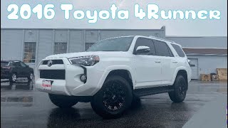 2016 Toyota 4Runner SR5 Premium Startup Walkaround and features [upl. by Adhamh]