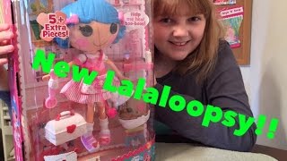 Lalaloopsy Rosy Bumps N Bruises Checkup Edition Doll w Accessories  Unboxing amp Review [upl. by Donohue254]