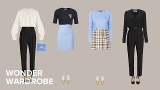 Petite Styling Tips outfits ideas and capsule wardrobe example [upl. by Quita]