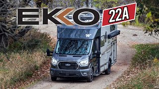 2024 Winnebago Ekko 22A  Walkthrough  The Best Class C RV for Offroading [upl. by Novaat]