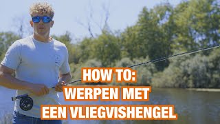 How To Werpen met een vliegvishengel  Vissen Doe Je Zo [upl. by Anitnas]