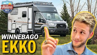 2022 WINNEBAGO EKKO 22A  Winnebago Class C Camper Van [upl. by Aihsakal]