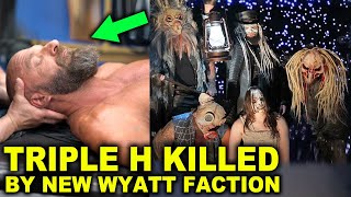 Triple H Passes Away After Attack by New Wyatt Faction as Uncle Howdy Returns on WWE RAW in Wyatt 6 [upl. by Ellatsirhc]