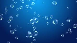 Relaxing 4k Screensaver Water Bubbles Background Video Loop  Underwater Bubbles Background Footage [upl. by Yenor]