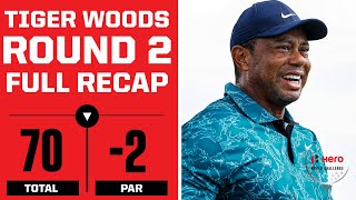 Tiger Woods Shoots 2Under 70 In Round 2 of the Hero World Challenge I FULL RECAP I CBS Sports [upl. by Ehman952]