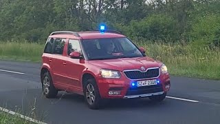 Organsatorischer Leiter KdoW OrgL BF Salzgitter auf Einsatzfahrt [upl. by Clarine]