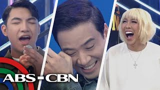 Erik Santos naluha katatawa sa impersonation ni Darren sa kaniya  ABSCBN News [upl. by Slein934]