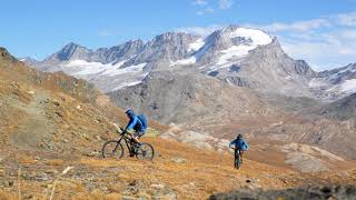 MTB  FREERIDE SUPERTRAIL  TAOU BLANC 3438 m  GRAN PARADISO  AOSTA VALLEY [upl. by Teriann]