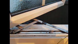 How to Repair a Double Glazing Window Hinge [upl. by Ahtelahs]