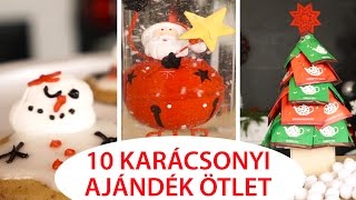 1010 Karácsonyi Ajándék Ötlet DIY  INSPIRACIOKHU  Csorba Anita [upl. by Lister]