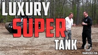 What Its Like To Drive A Luxury Super Tank  Translogic 218 [upl. by Nnylorac]