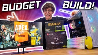 The BUDGET Gaming PC Build 2021 🤑 GTX 1650 i3 10100 Apex amp Fortnite Gameplay Benchmarks [upl. by Asecnarf]